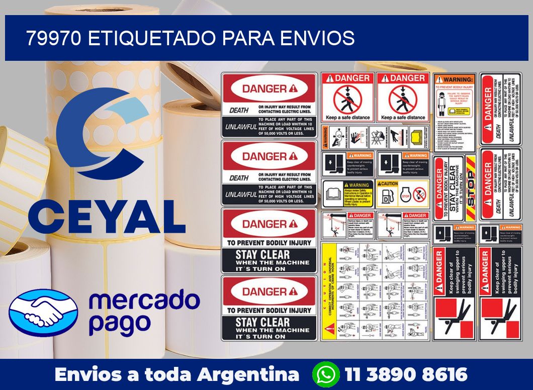 79970 Etiquetado para envios