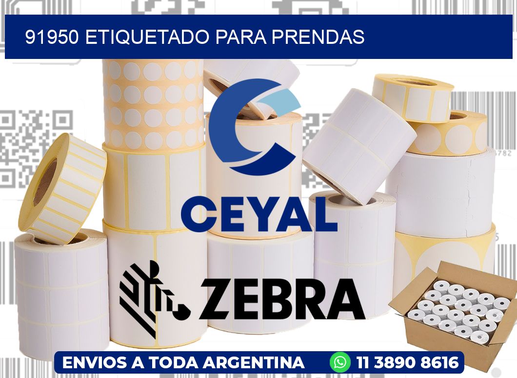 91950 Etiquetado para prendas