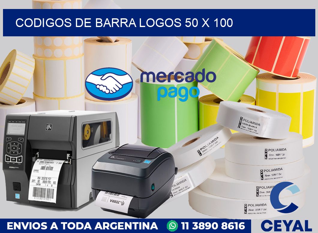 Codigos de barra logos 50 x 100