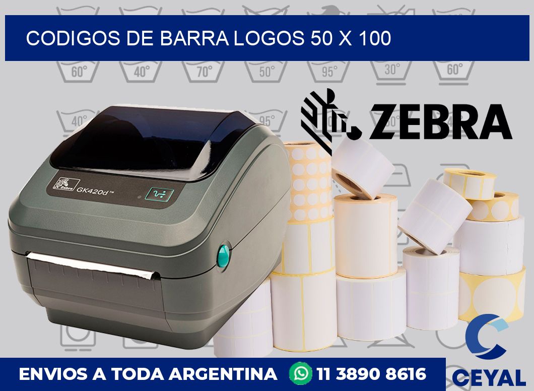 Codigos de barra logos 50 x 100