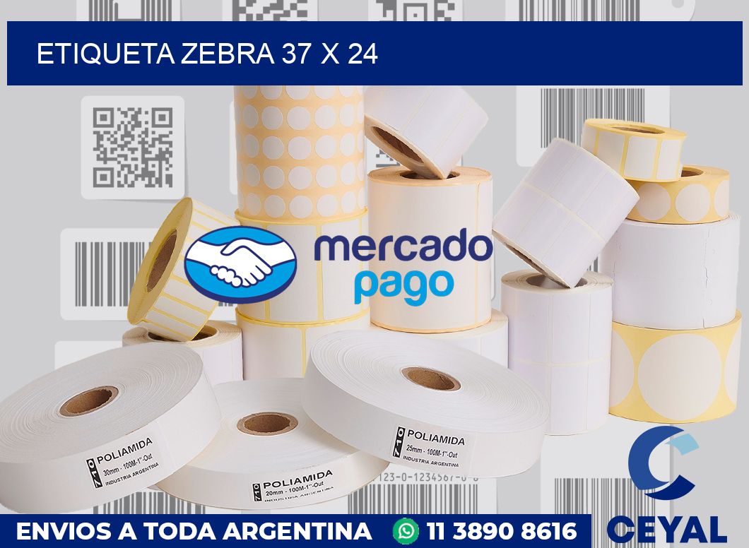 etiqueta zebra 37 x 24
