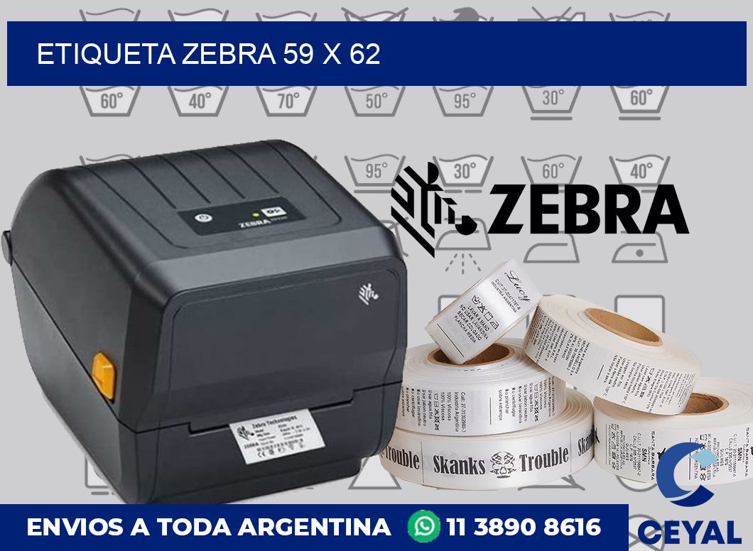 etiqueta zebra 59 x 62
