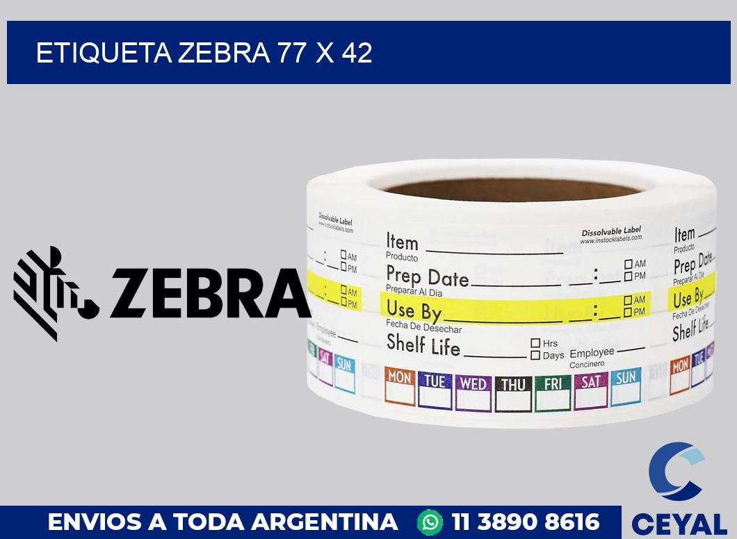 etiqueta zebra 77 x 42