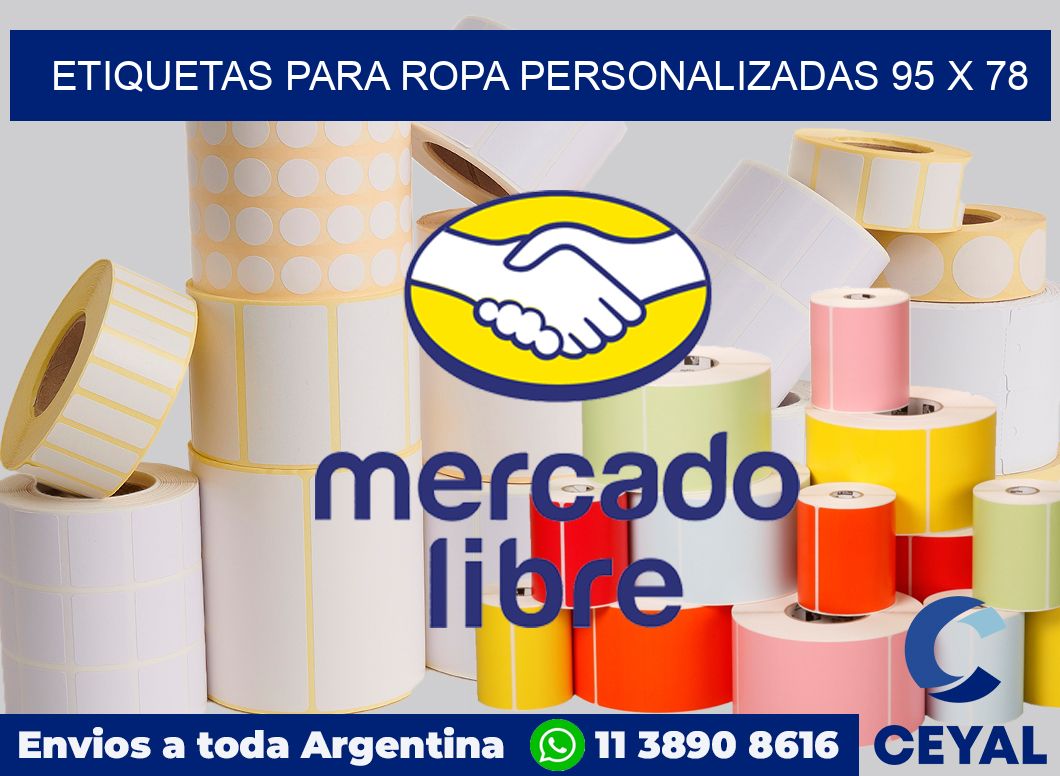 etiquetas para ropa personalizadas 95 x 78