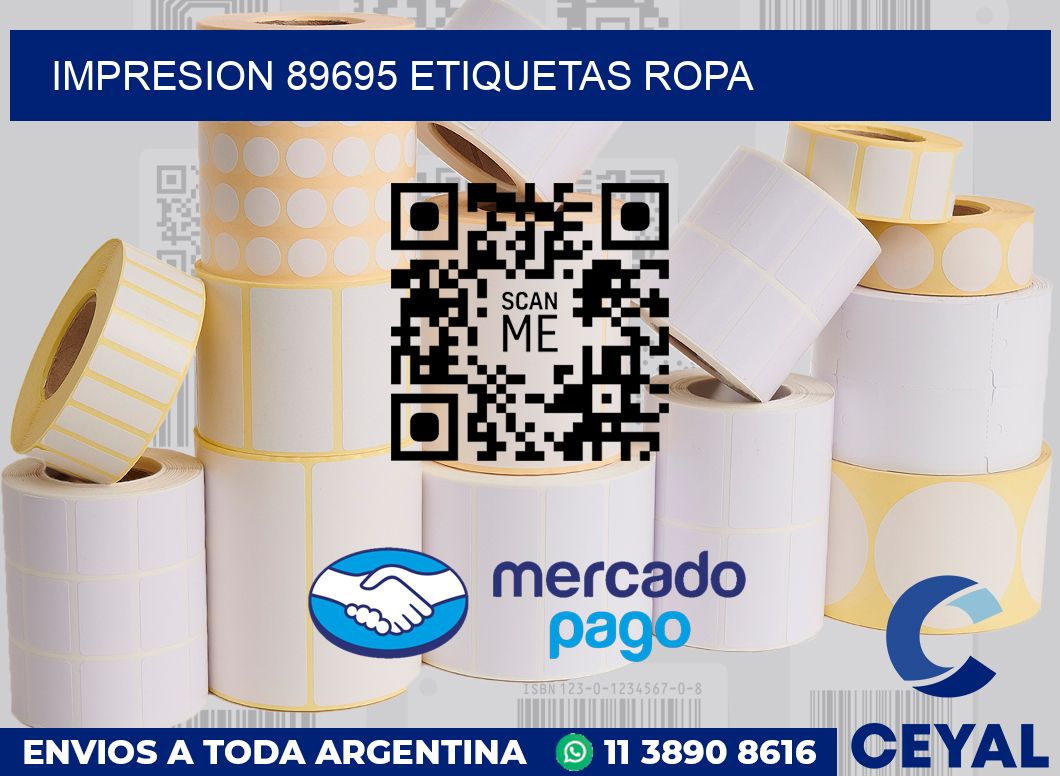 impresion 89695 etiquetas ropa