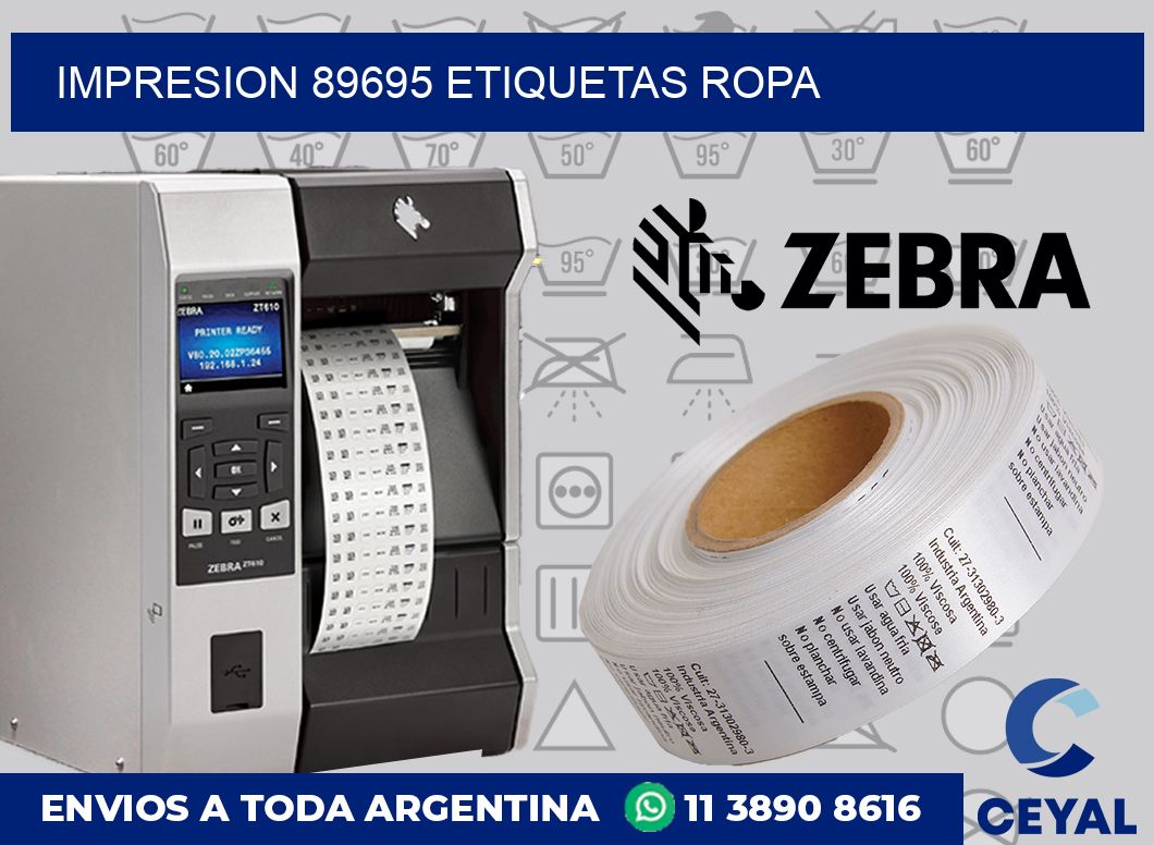 impresion 89695 etiquetas ropa