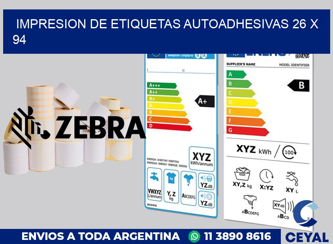 impresion de etiquetas autoadhesivas 26 x 94