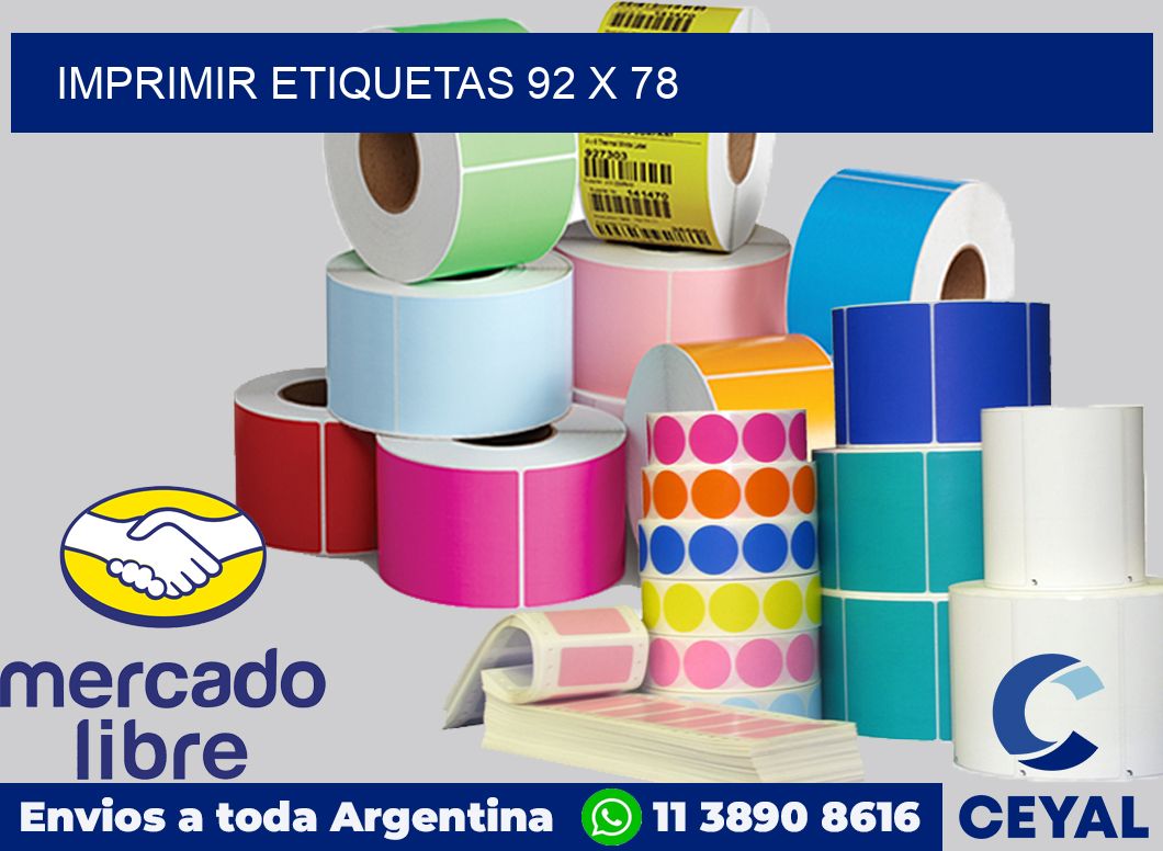 imprimir etiquetas 92 x 78