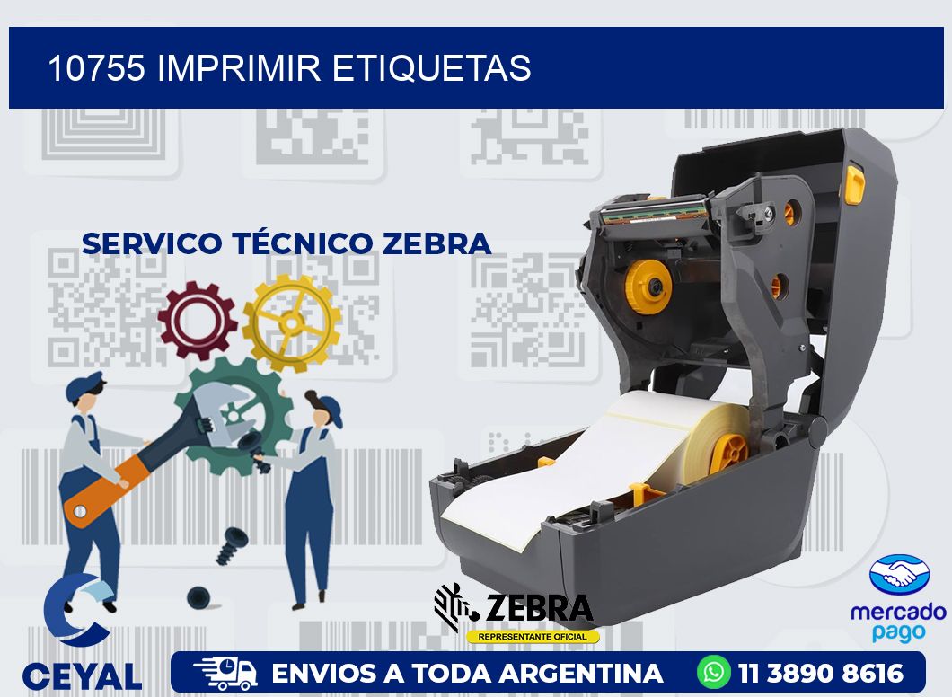 10755 IMPRIMIR ETIQUETAS