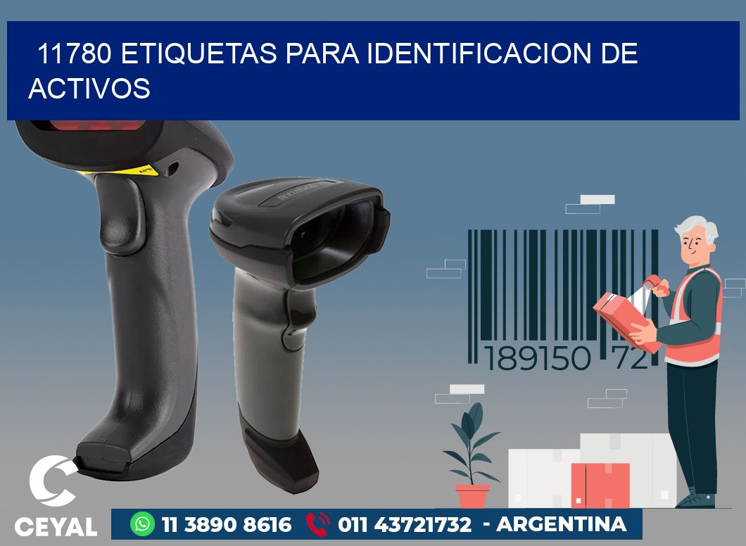 11780 ETIQUETAS PARA IDENTIFICACION DE ACTIVOS
