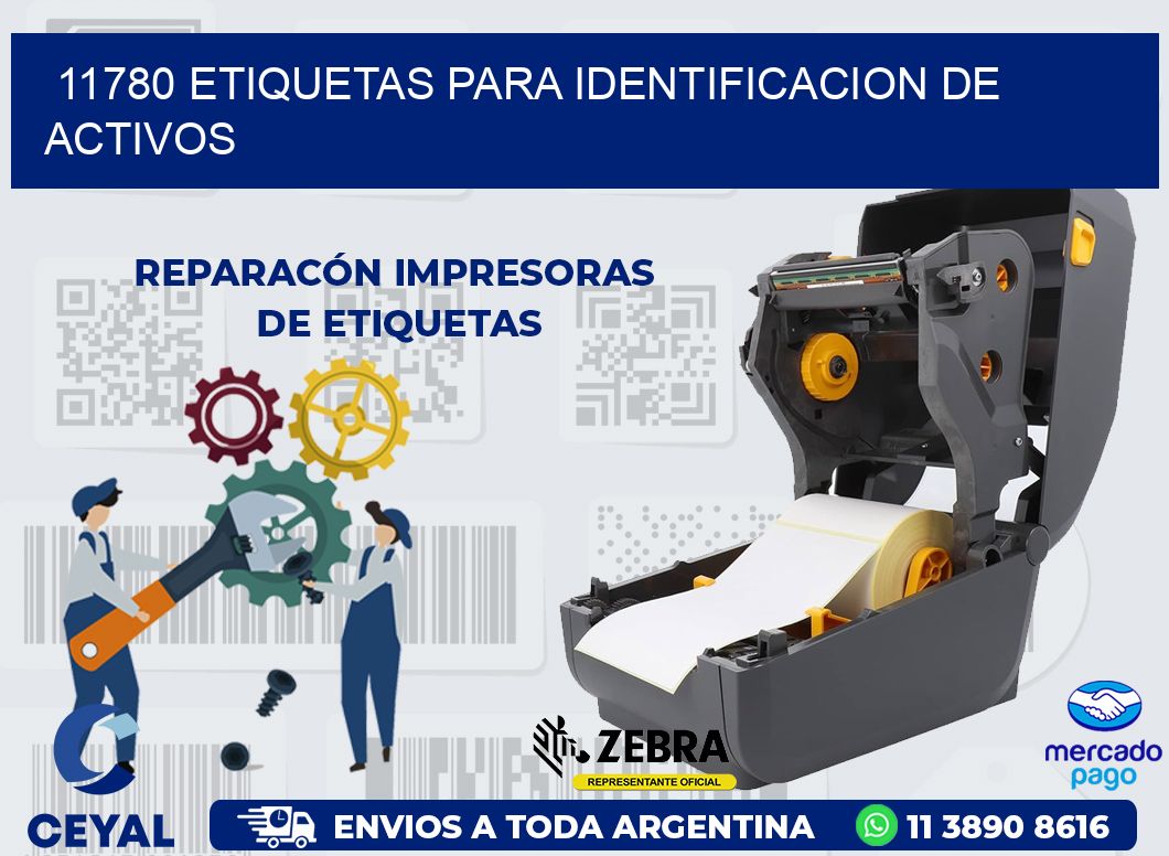 11780 ETIQUETAS PARA IDENTIFICACION DE ACTIVOS