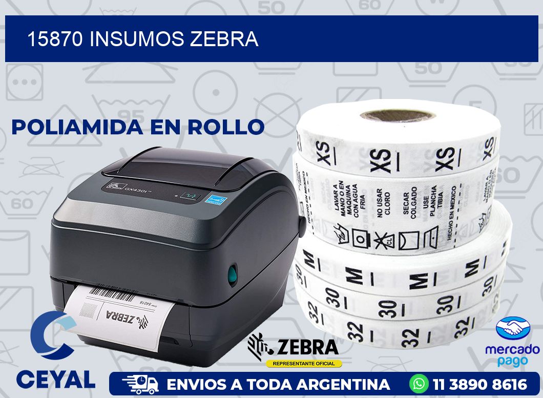 15870 INSUMOS ZEBRA