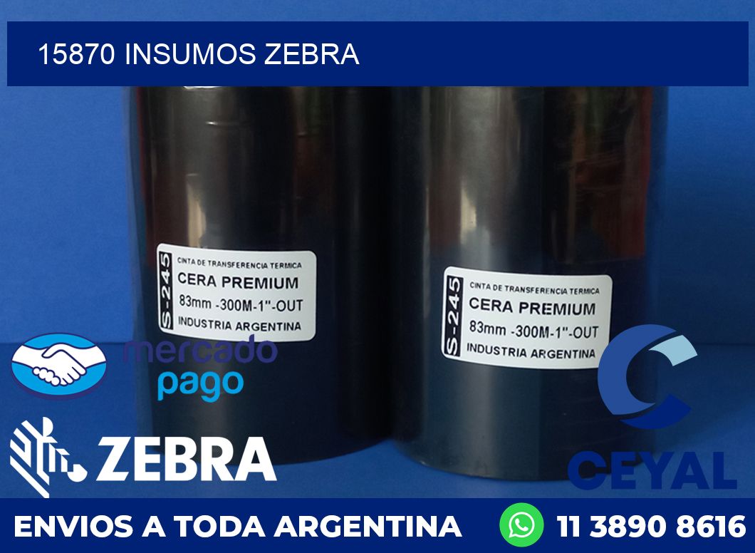 15870 INSUMOS ZEBRA
