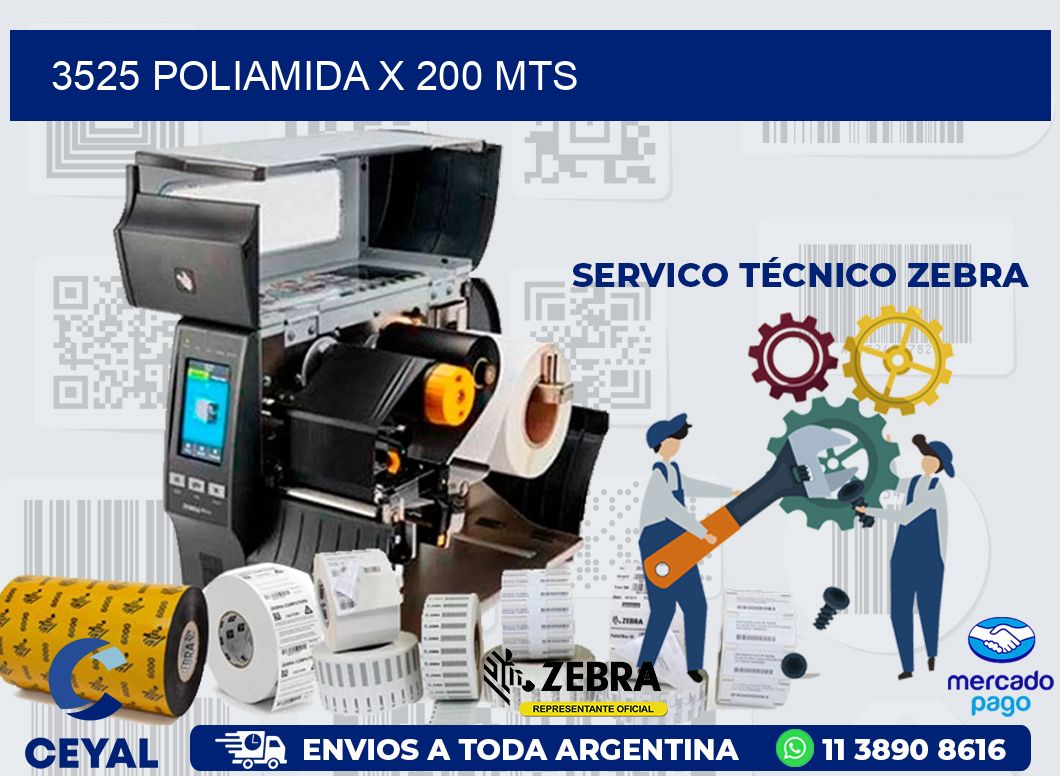 3525 POLIAMIDA X 200 MTS