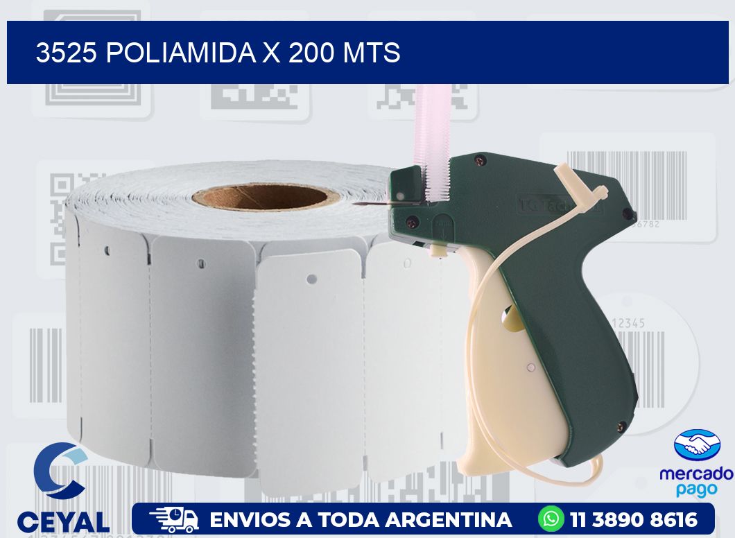 3525 POLIAMIDA X 200 MTS