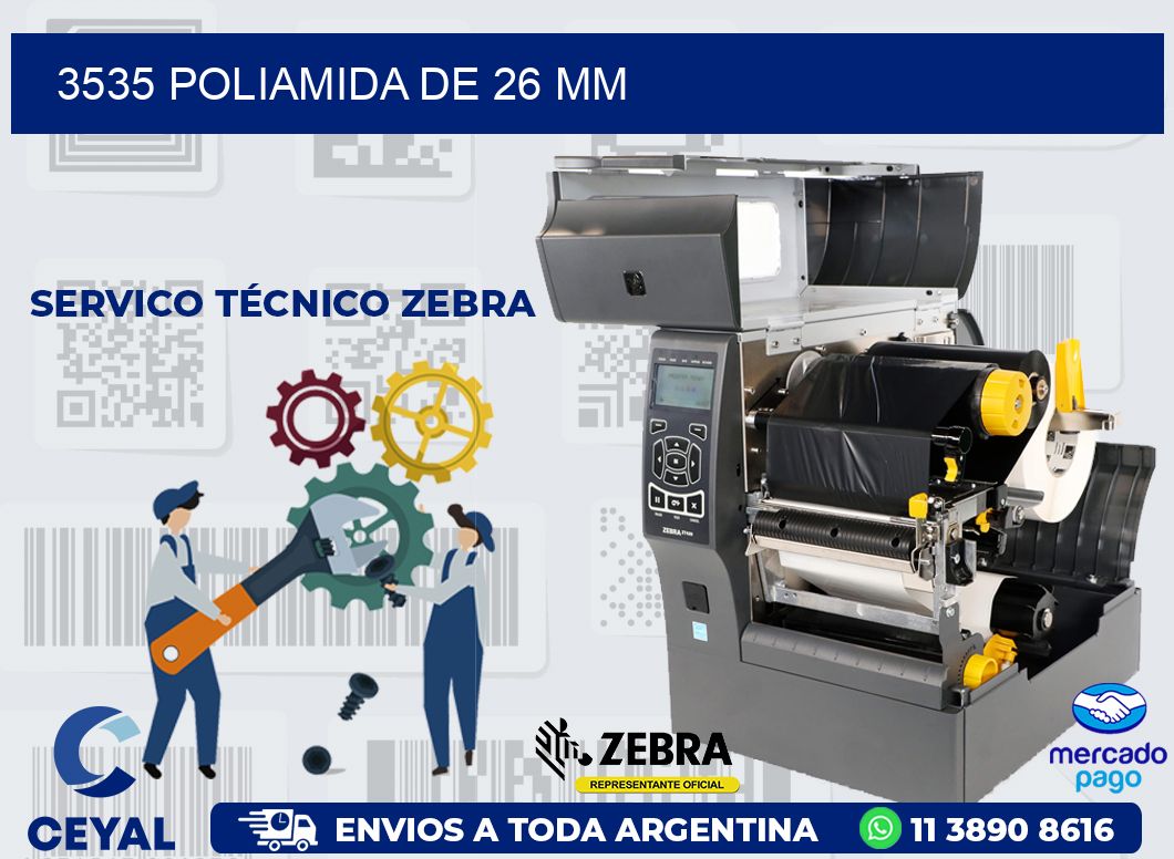 3535 POLIAMIDA DE 26 MM
