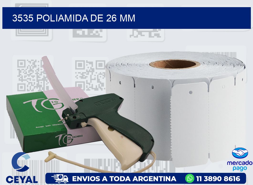 3535 POLIAMIDA DE 26 MM