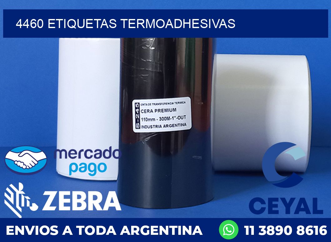 4460 ETIQUETAS TERMOADHESIVAS