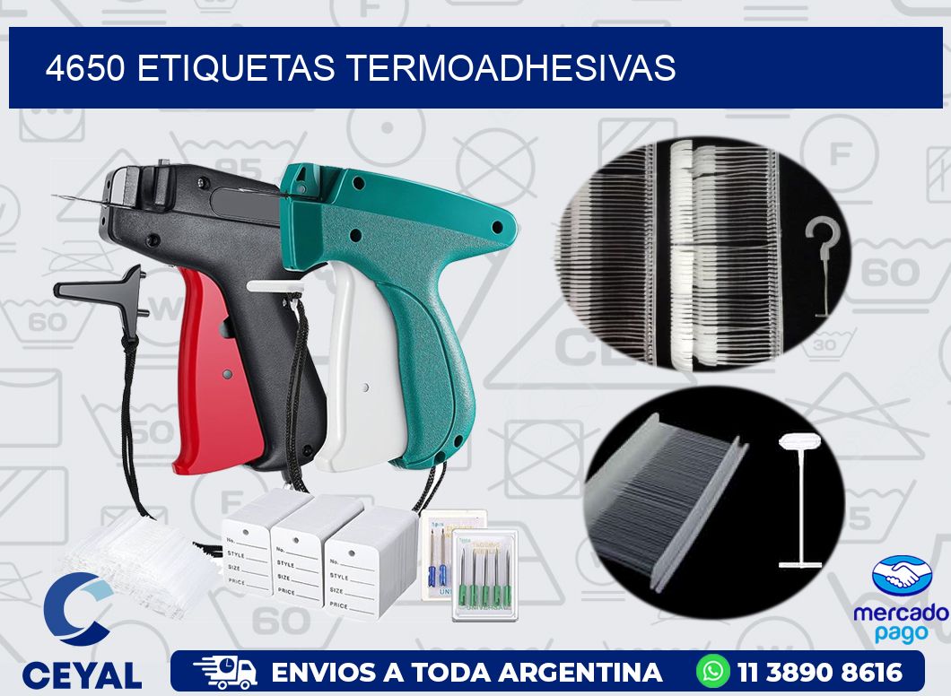 4650 ETIQUETAS TERMOADHESIVAS