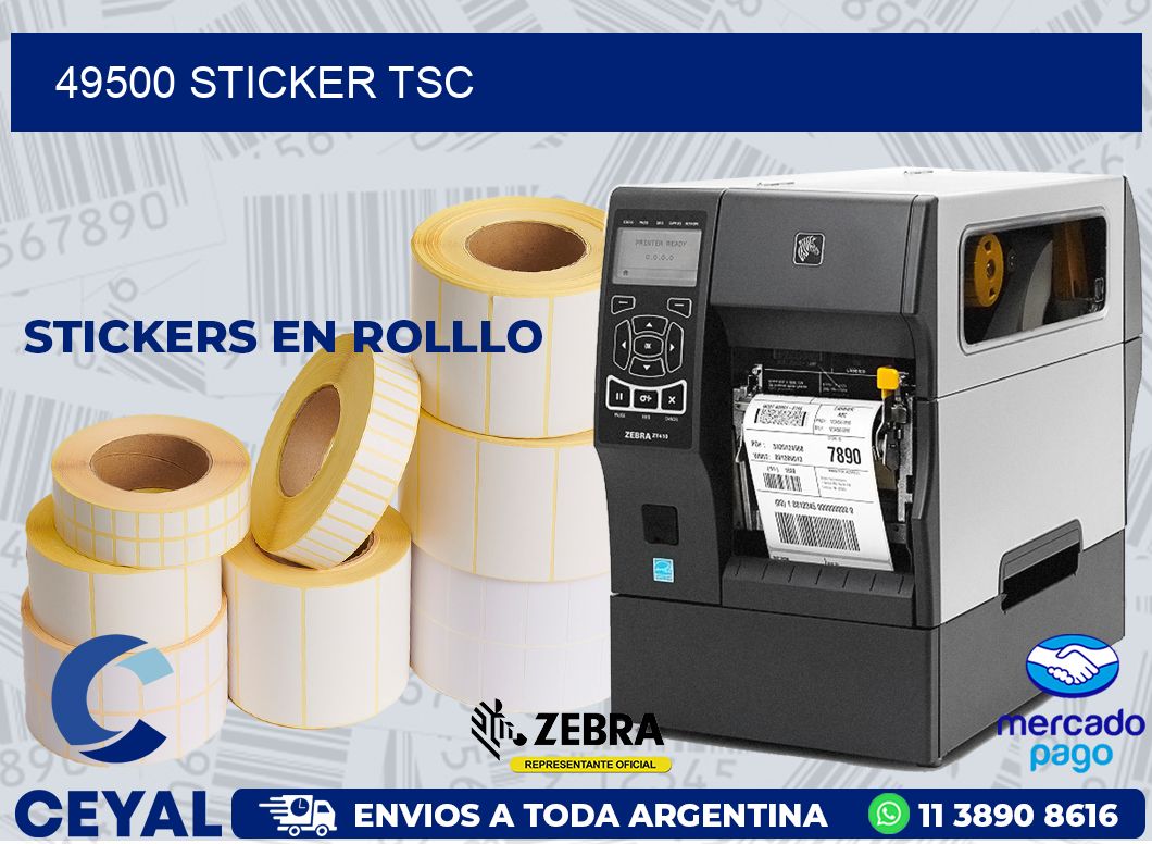 49500 STICKER TSC