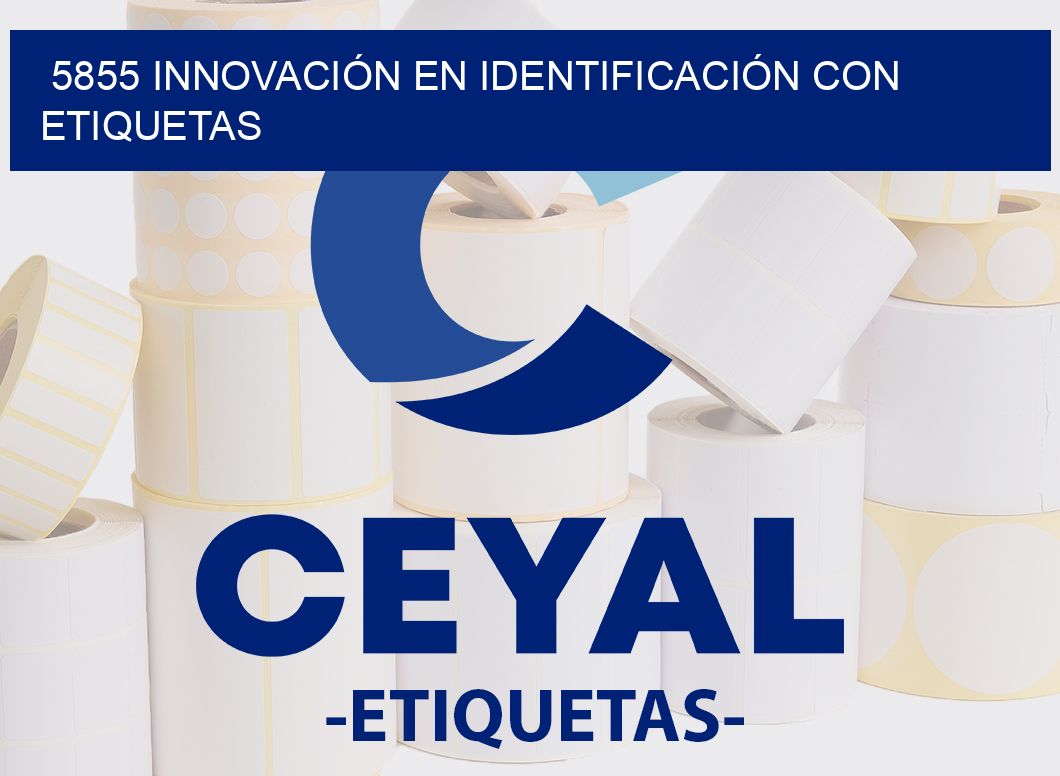 5855 INNOVACIÓN EN IDENTIFICACIÓN CON ETIQUETAS