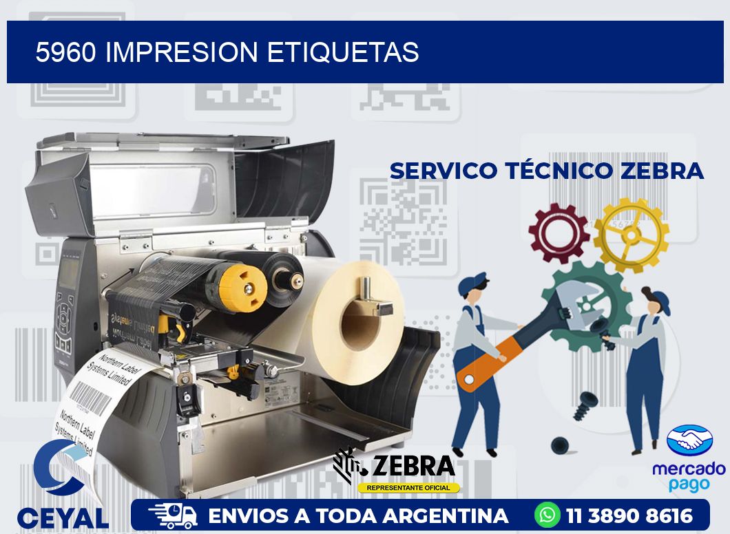 5960 IMPRESION ETIQUETAS