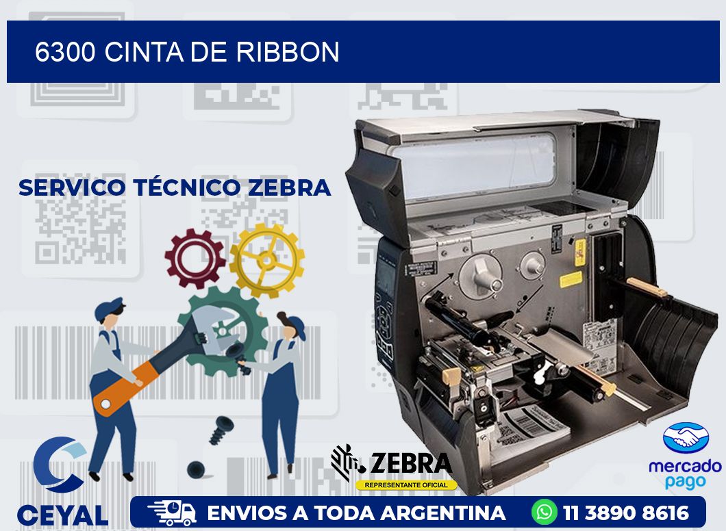 6300 CINTA DE RIBBON