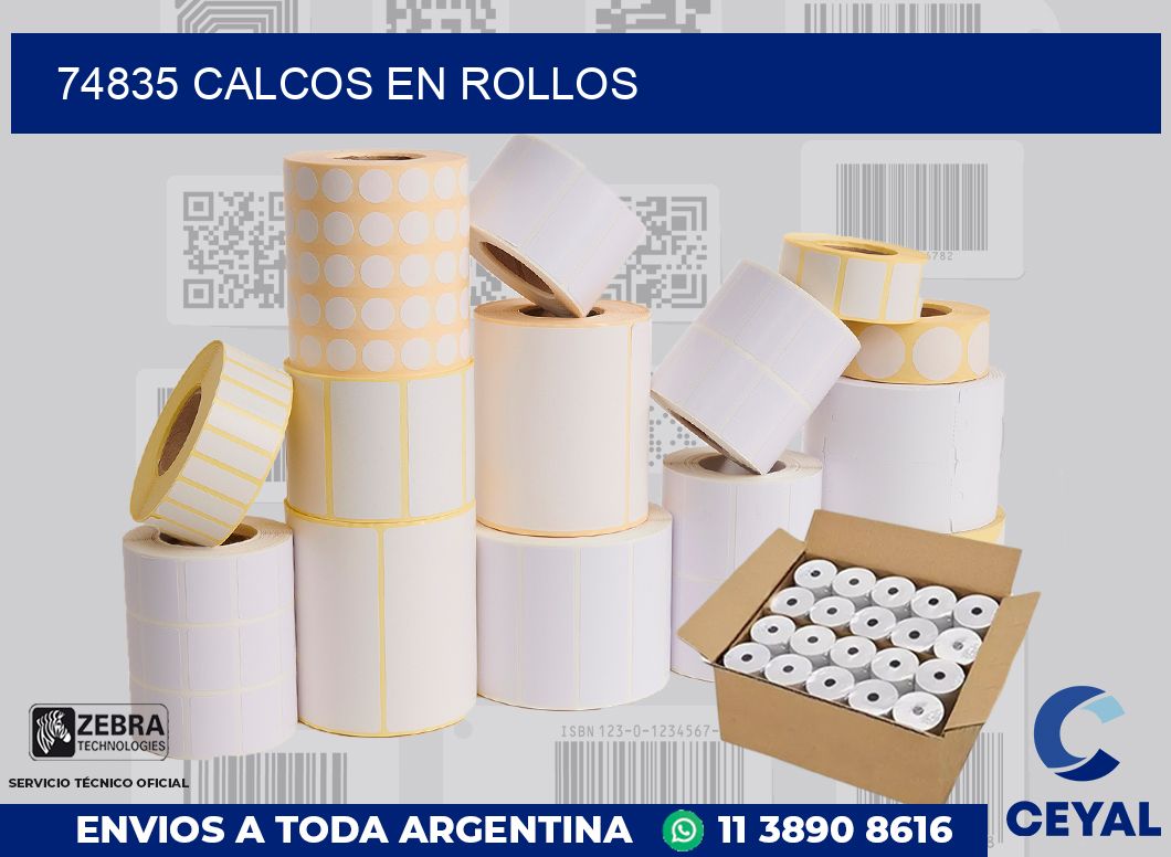 74835 CALCOS EN ROLLOS