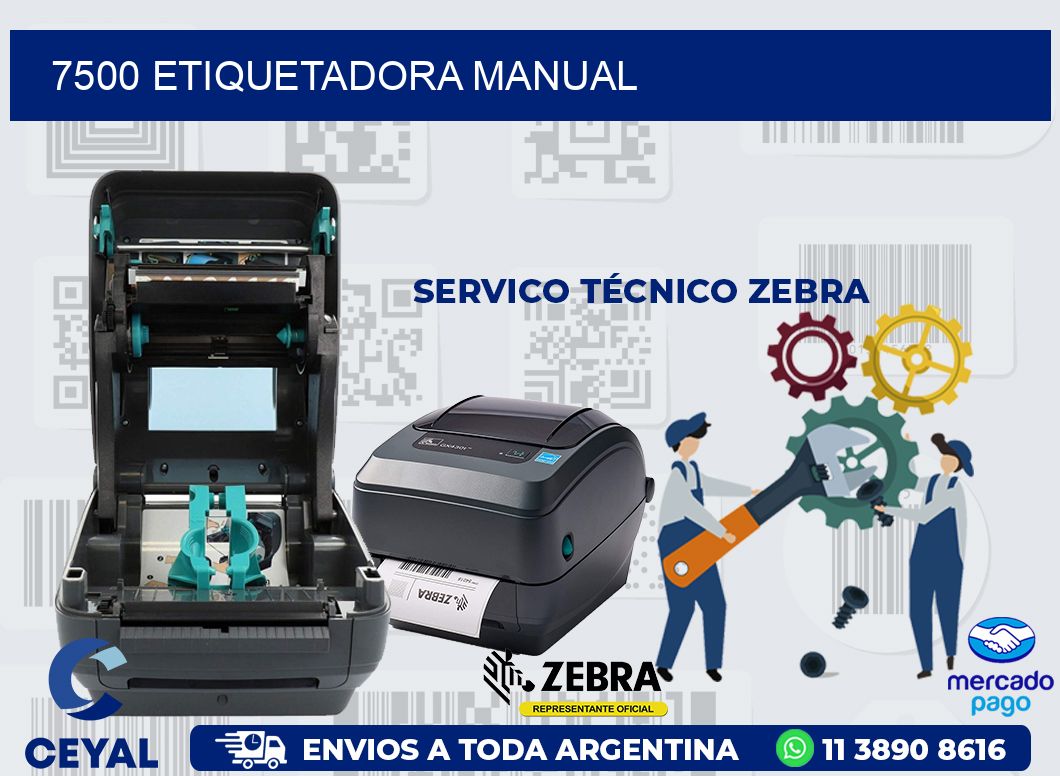 7500 ETIQUETADORA MANUAL