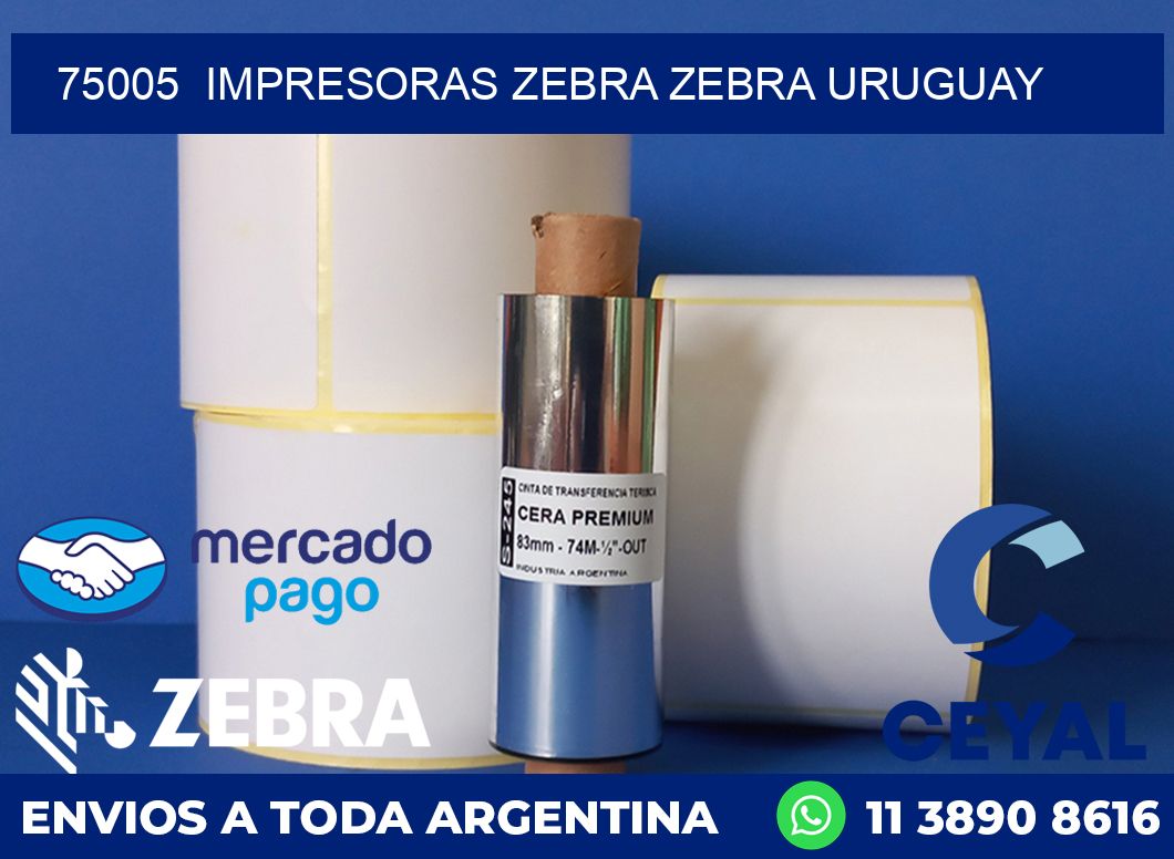 75005  IMPRESORAS ZEBRA ZEBRA URUGUAY
