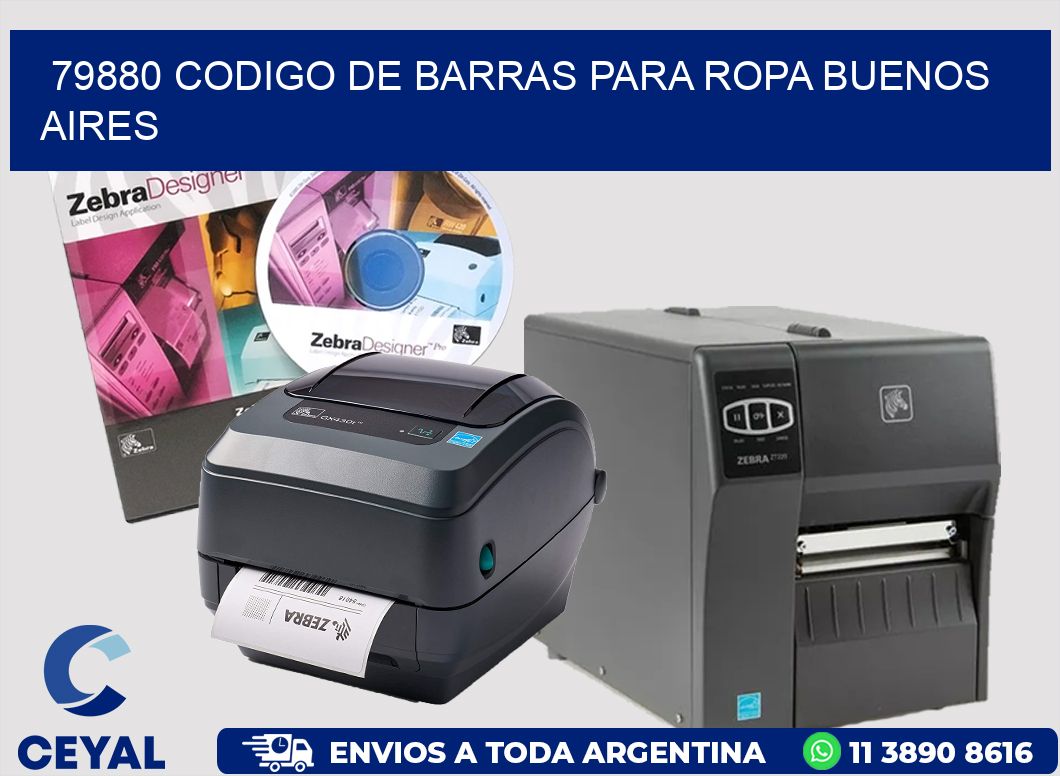 79880 CODIGO DE BARRAS PARA ROPA BUENOS AIRES