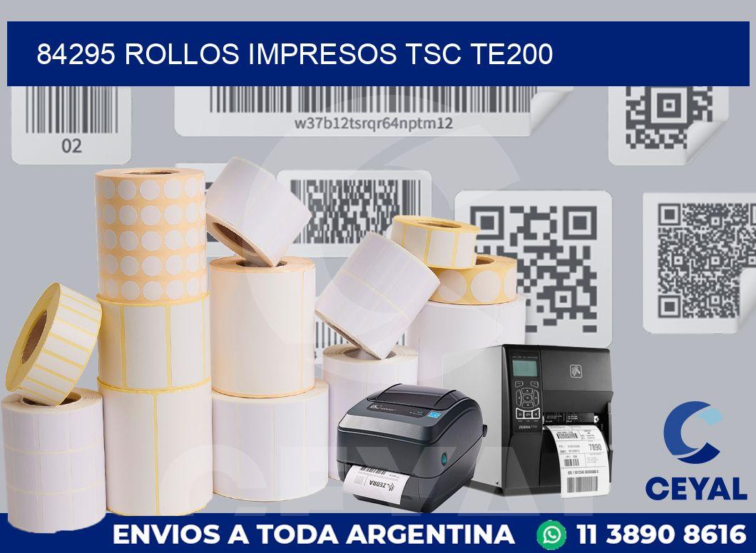 84295 ROLLOS IMPRESOS TSC TE200