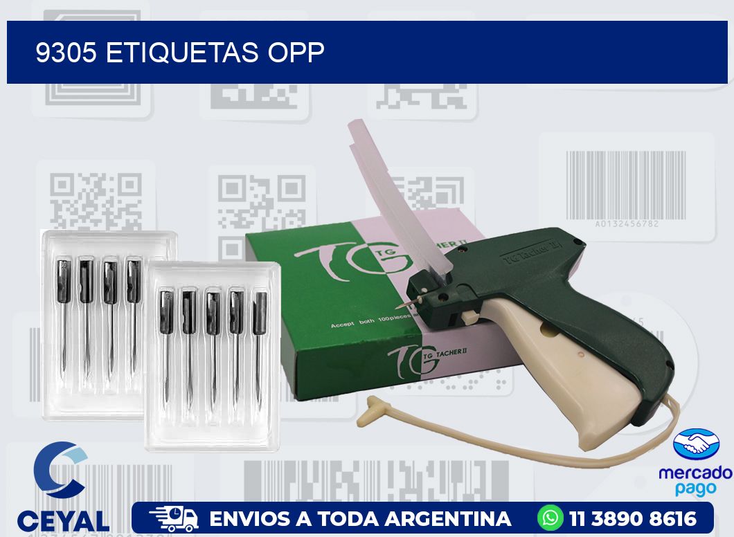 9305 ETIQUETAS OPP