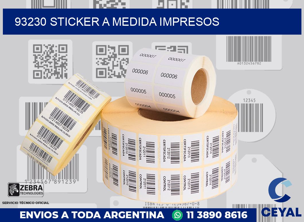 93230 STICKER A MEDIDA IMPRESOS