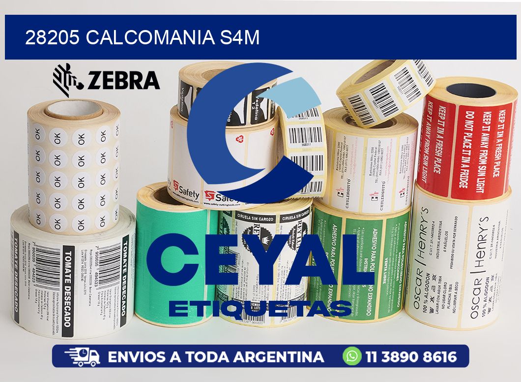 28205 CALCOMANIA S4M