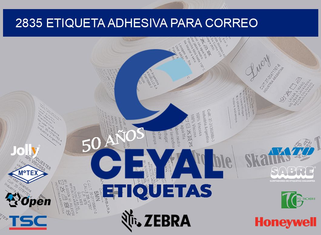 2835 ETIQUETA ADHESIVA PARA CORREO