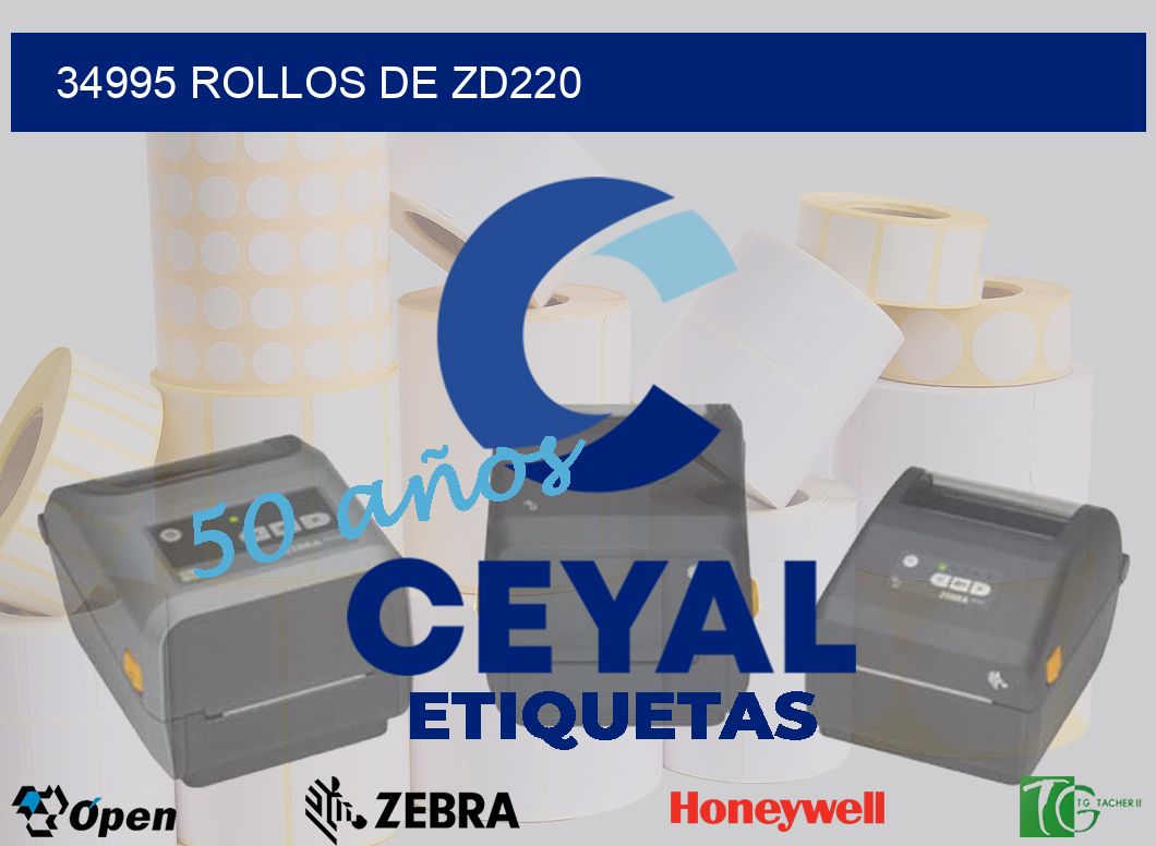 34995 ROLLOS DE ZD220