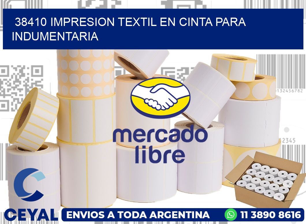 38410 IMPRESION TEXTIL EN CINTA PARA INDUMENTARIA