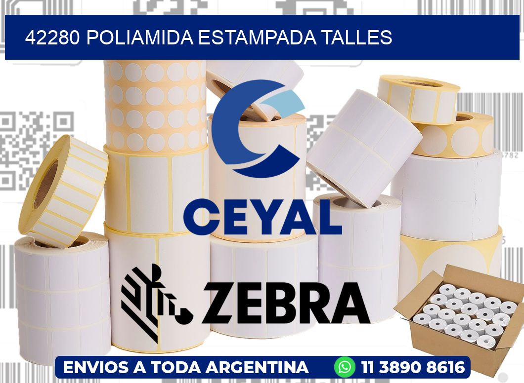 42280 POLIAMIDA ESTAMPADA TALLES