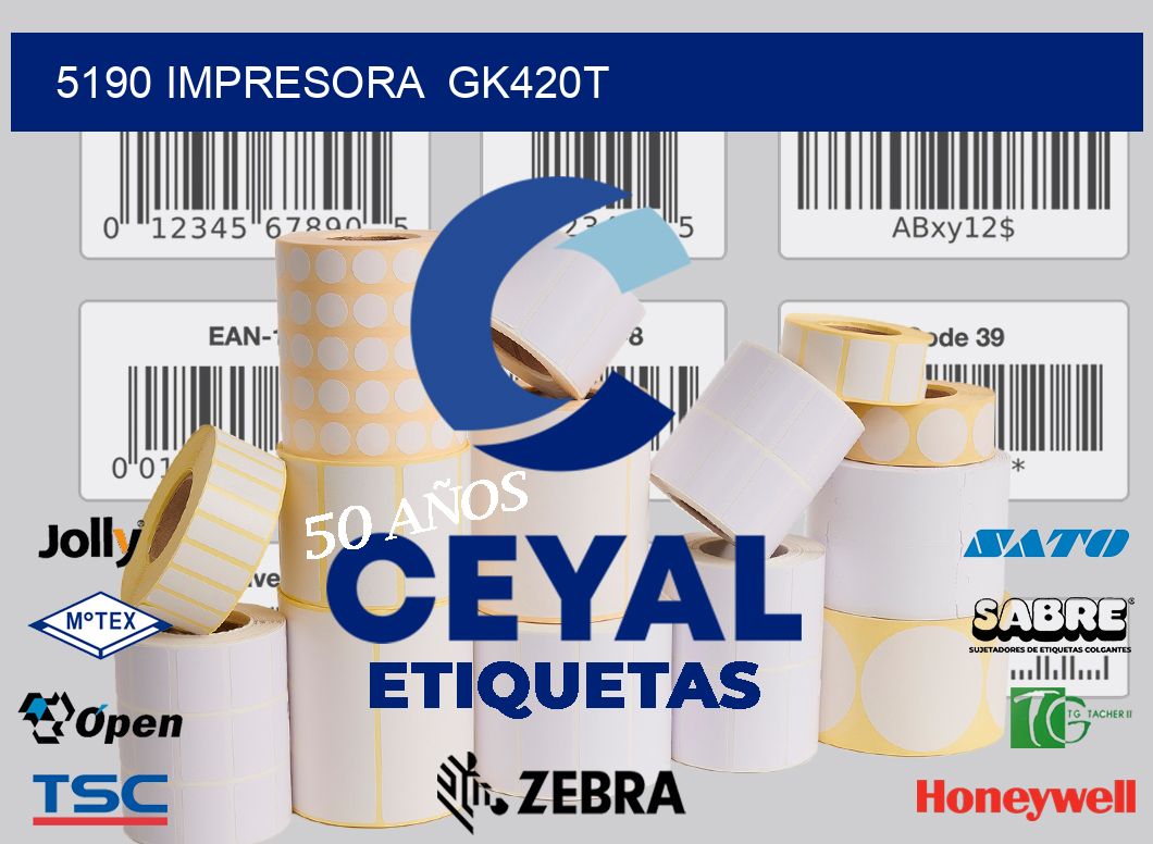 5190 impresora  gk420t