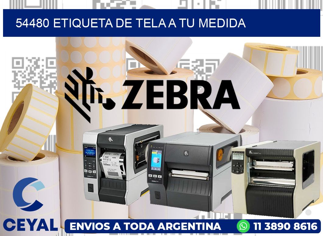 54480 ETIQUETA DE TELA A TU MEDIDA