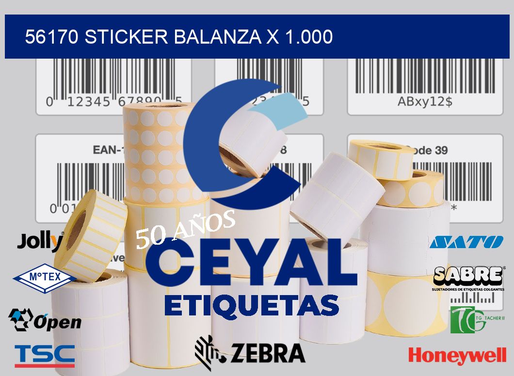 56170 sticker balanza x 1.000