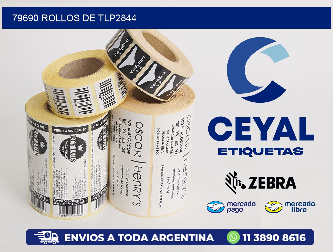 79690 ROLLOS DE TLP2844