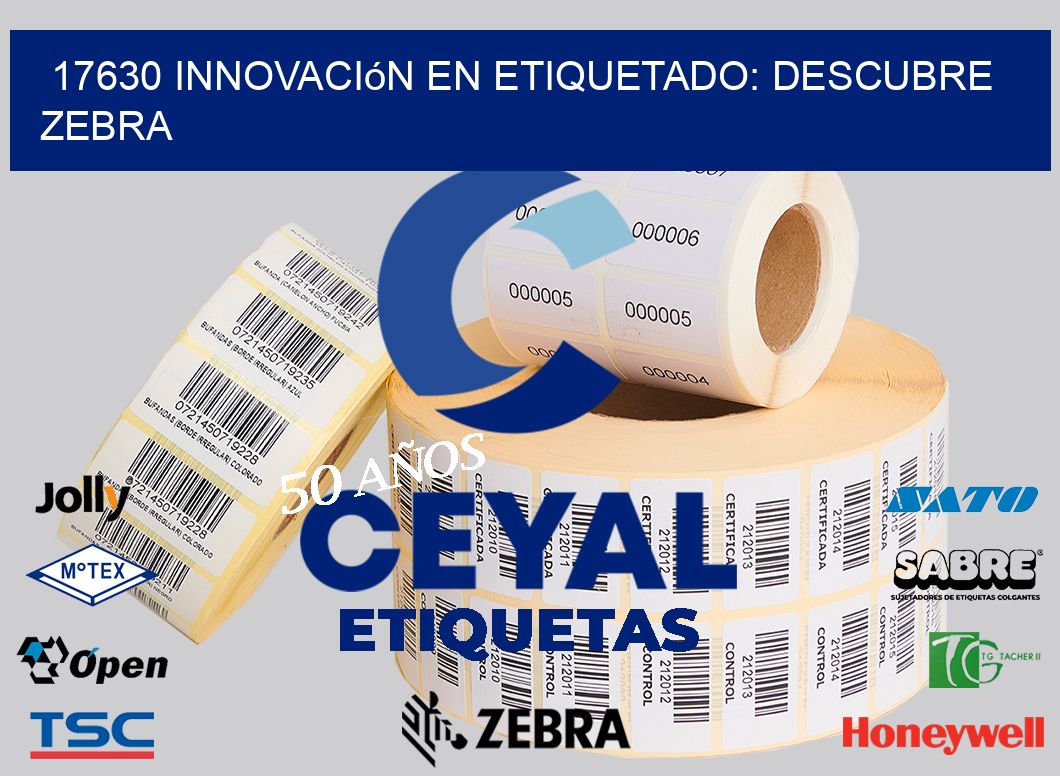 17630 Innovación en Etiquetado: Descubre Zebra