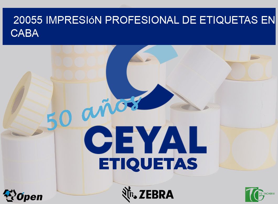 20055 Impresión Profesional de Etiquetas en CABA