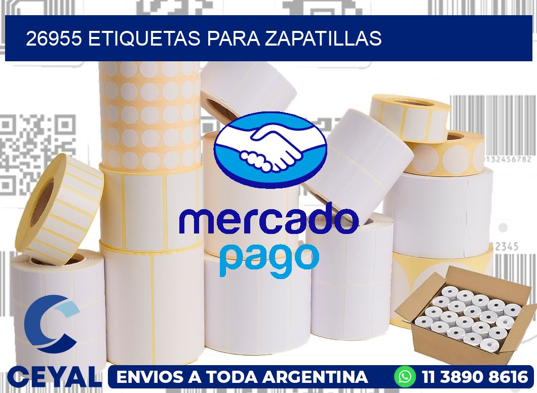 26955 ETIQUETAS PARA ZAPATILLAS