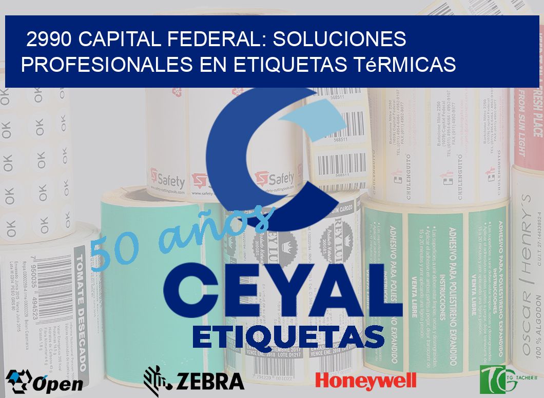 2990 Capital Federal: Soluciones Profesionales en Etiquetas Térmicas