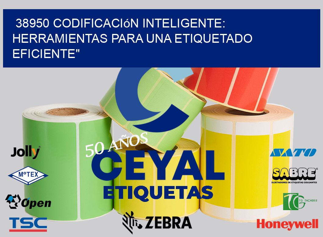38950 Codificación Inteligente: Herramientas para una Etiquetado Eficiente»
