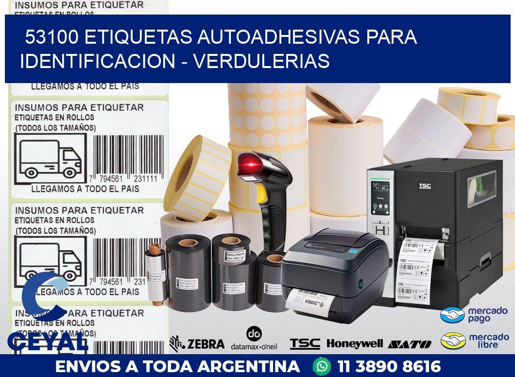 53100 ETIQUETAS AUTOADHESIVAS PARA IDENTIFICACION – VERDULERIAS
