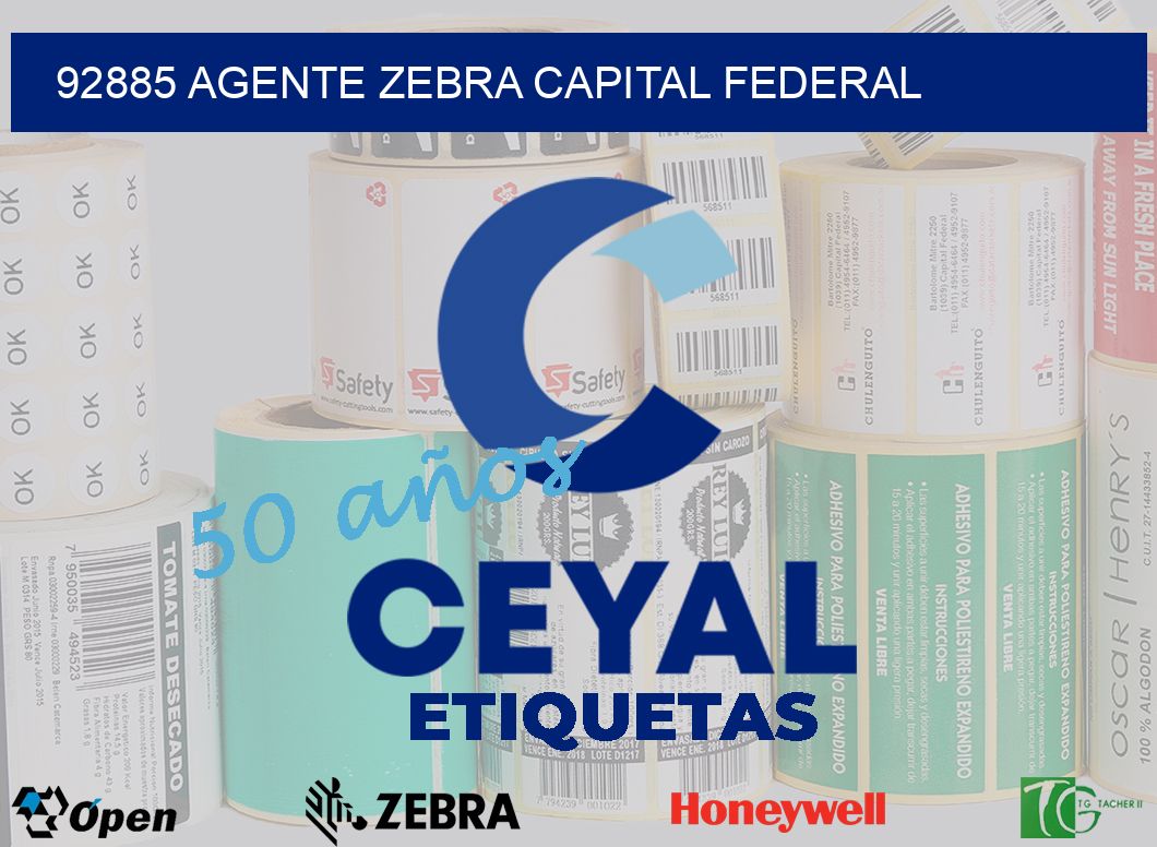 92885 AGENTE ZEBRA CAPITAL FEDERAL